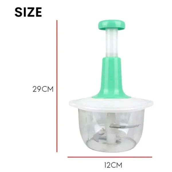 Manual Hand Push Chopper/ multifunctional Hand Pat Chopper And Mixer/press Cutter Vegetable Meat Grinder